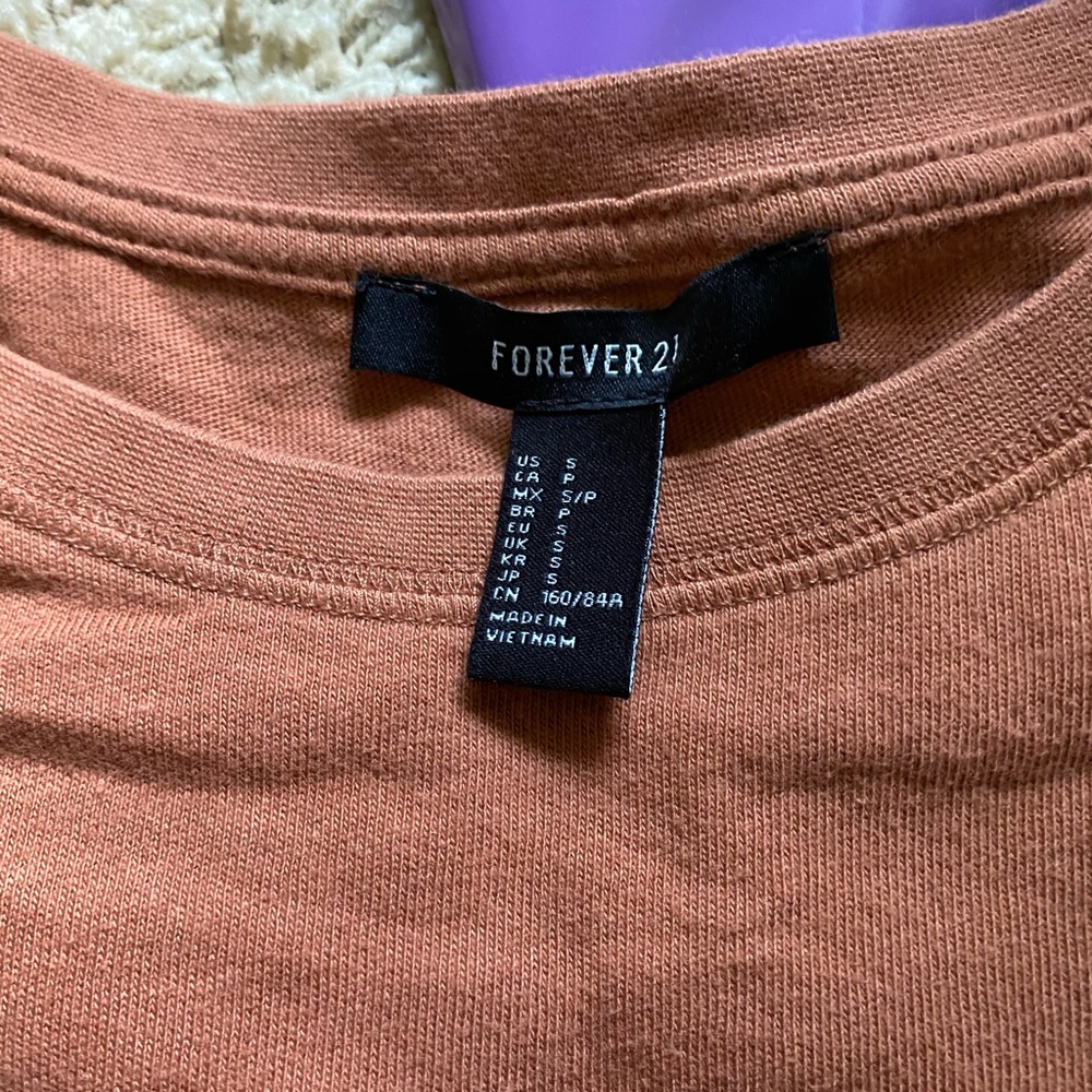 forever 21 t-shirt dress